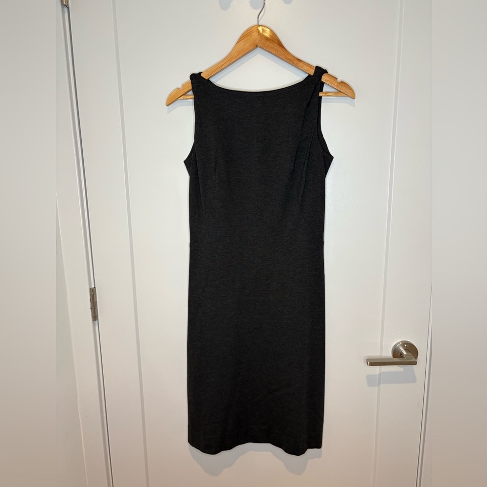 MM Lafleur Lydia Cinder Dress Charcoal Gray NWT